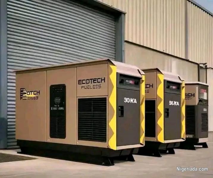 55kva Ecotech Fueless Generator 09039645964 | Home / Garden Stufffor ...